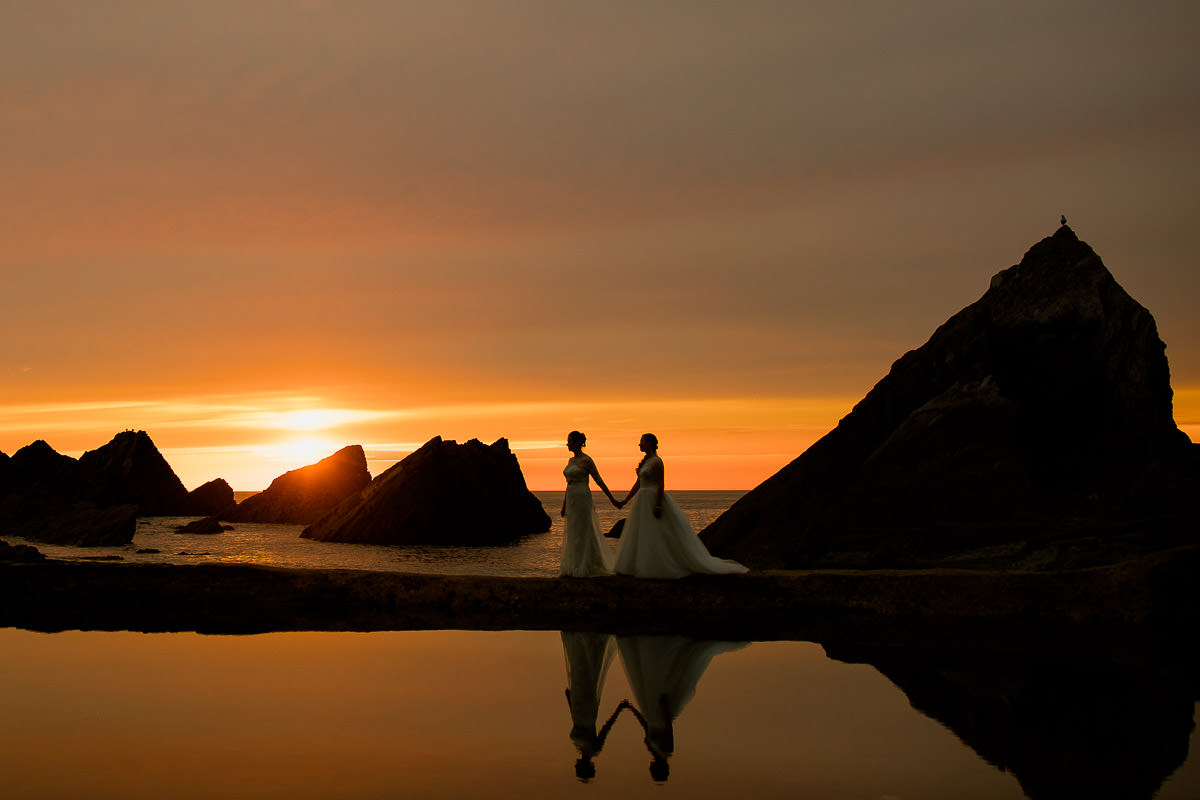 EUROPE’S BEST WEDDING PHOTOGRAPHS 2017 - Way Up North 12 Tunnels Beaches Sunset 2
