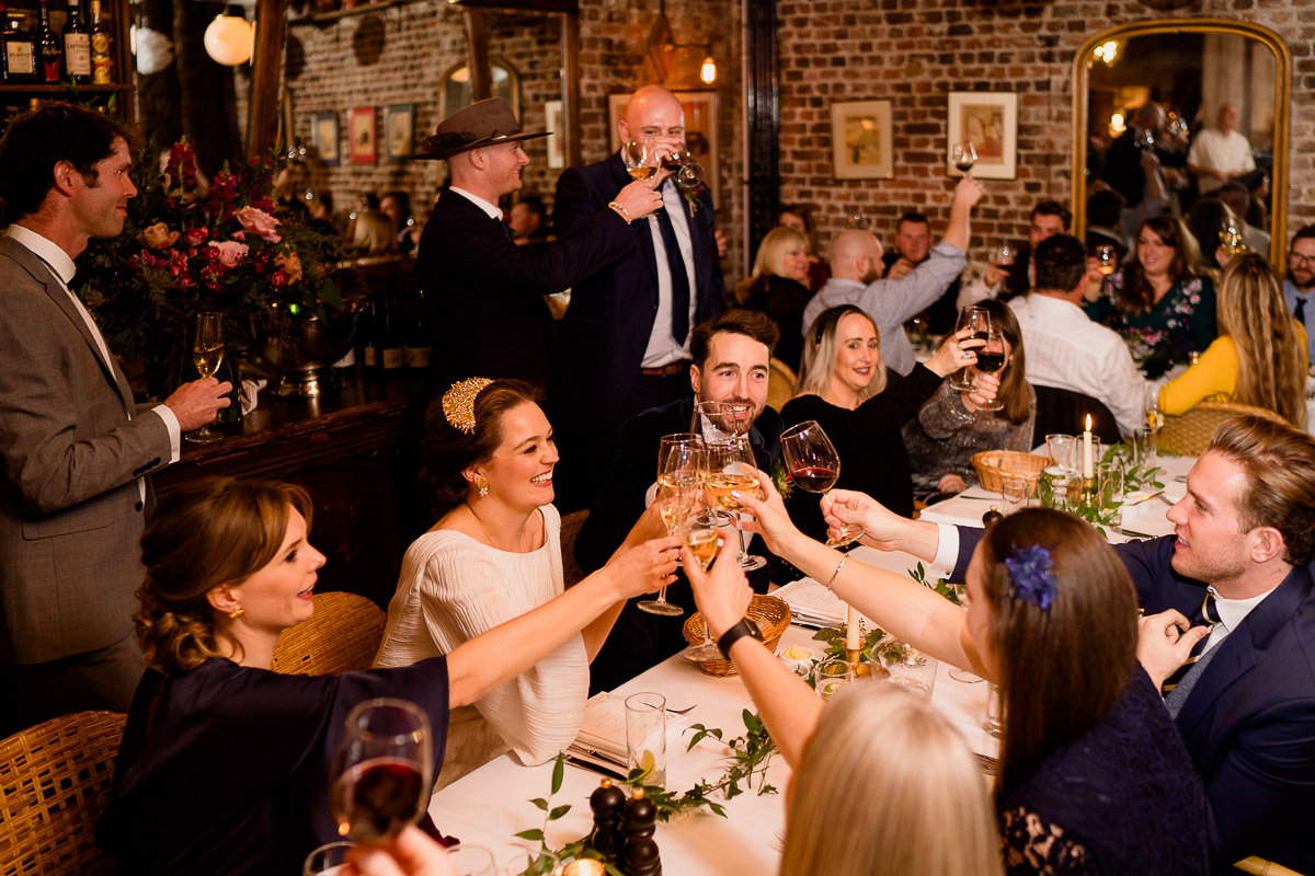 Kitty and Ed's CharterHouse Wedding in London 59 054 cafe du marche london