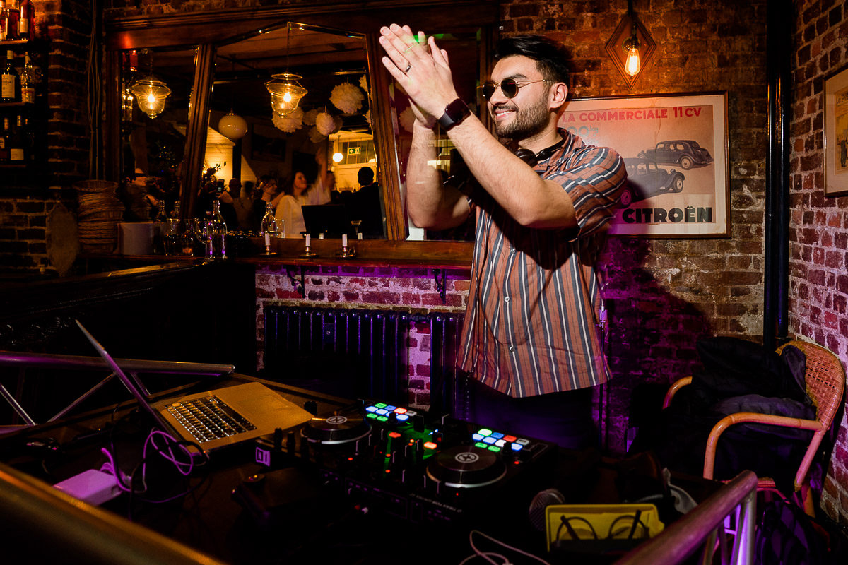 Kitty and Ed's CharterHouse Wedding in London 71 066 cafe du marche london