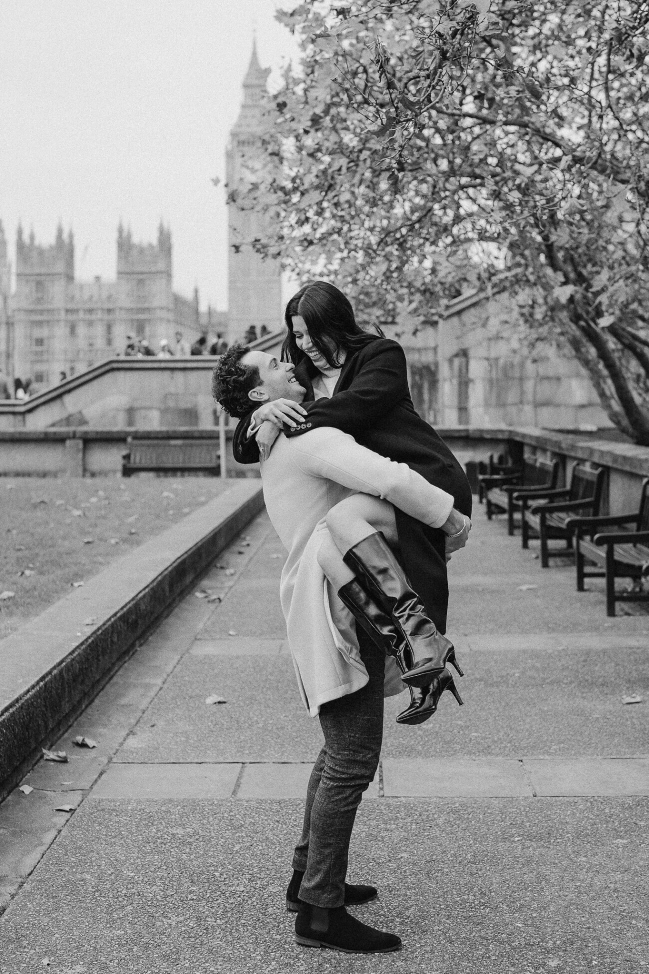 Alex and Anthony's London Engagement Photoshoot 8 Southbank London Engagement 3