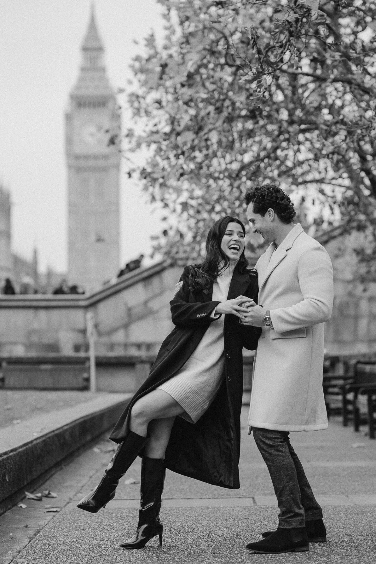Alex and Anthony's London Engagement Photoshoot 10 Southbank London Engagement 5