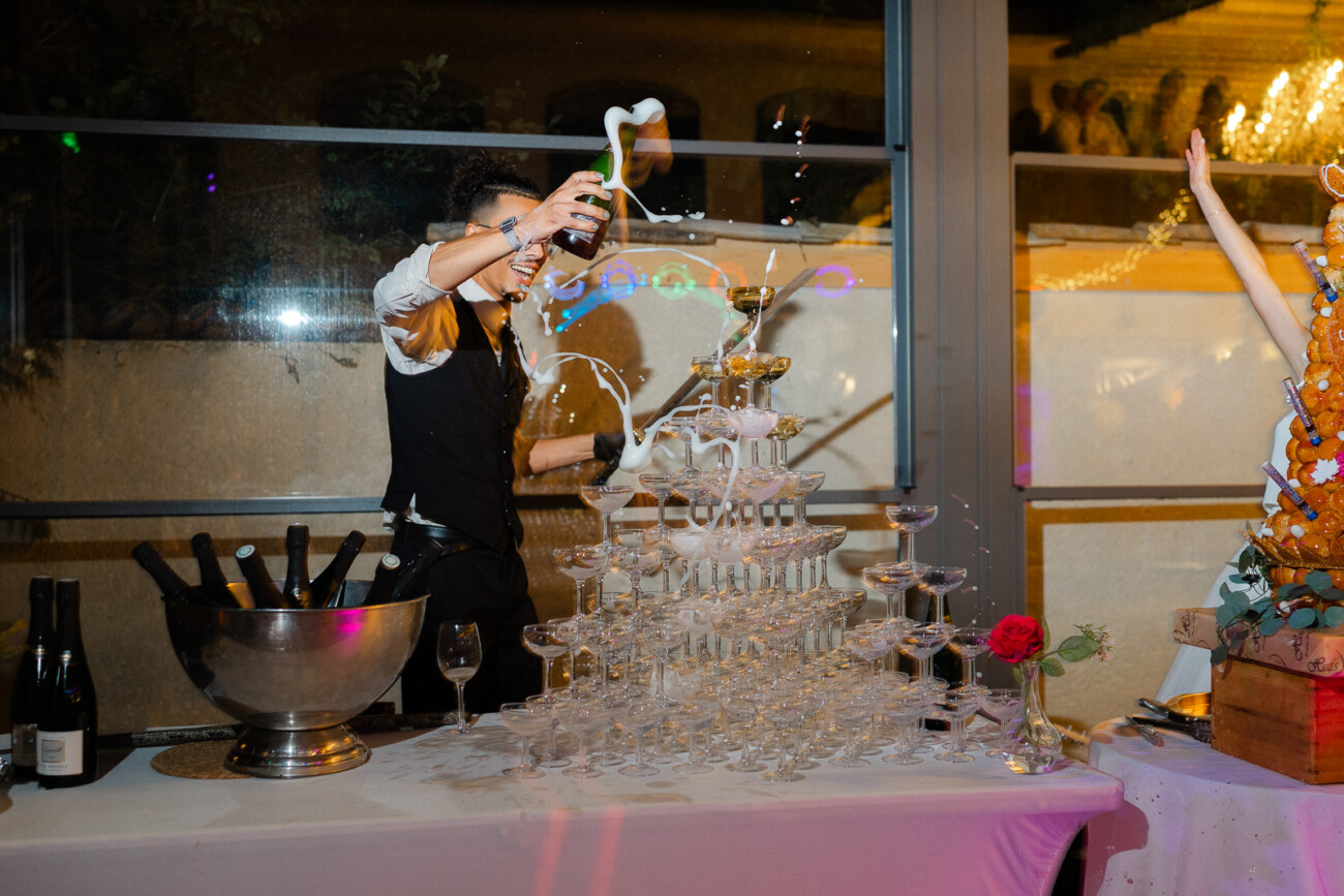 Le mas des cinq fontaines wedding 85